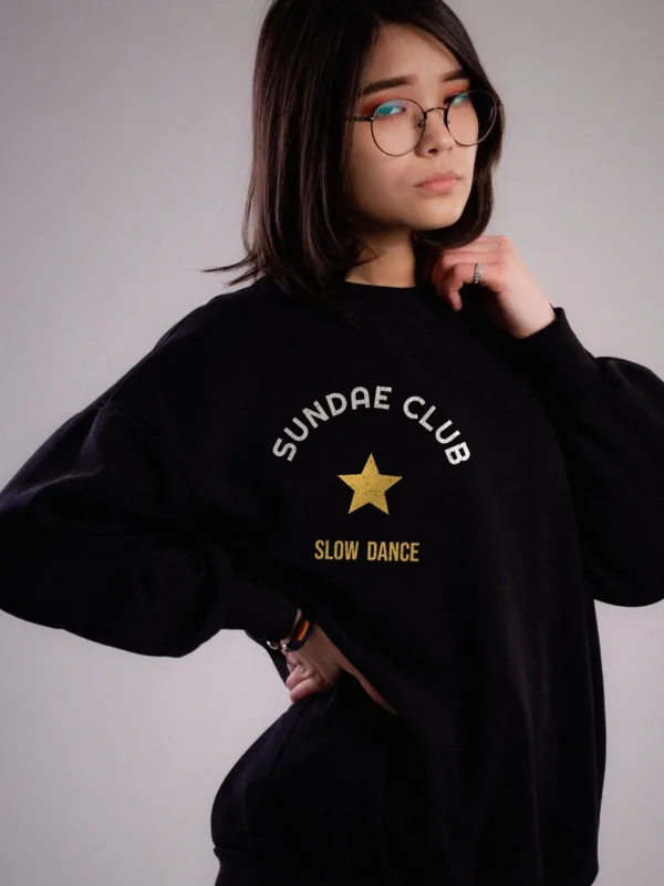Slow Dance crewneck by Sundae Club