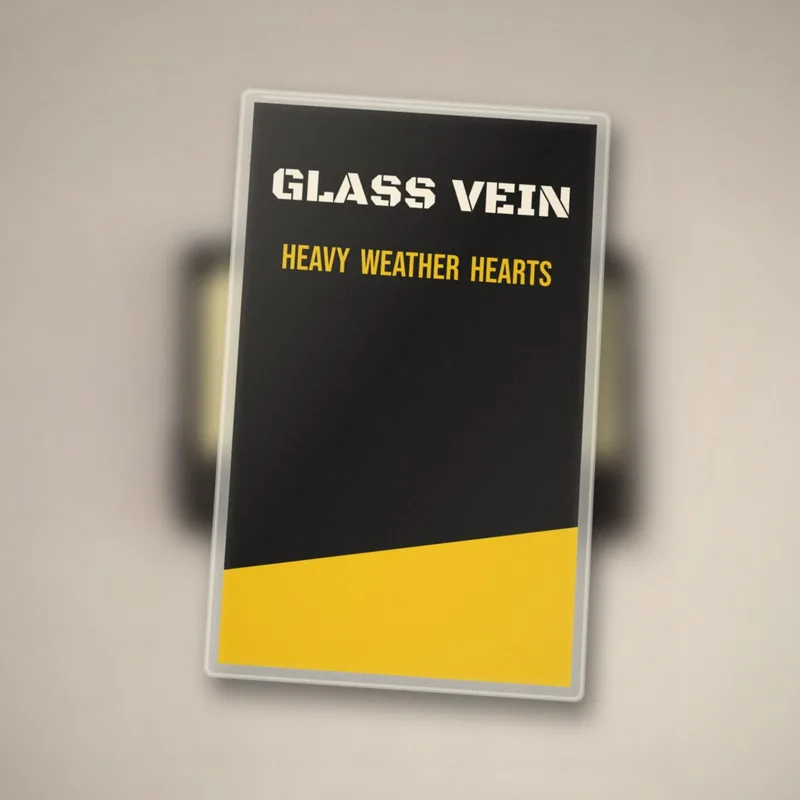 Heavy Weather Hearts cassette by Glass Vein