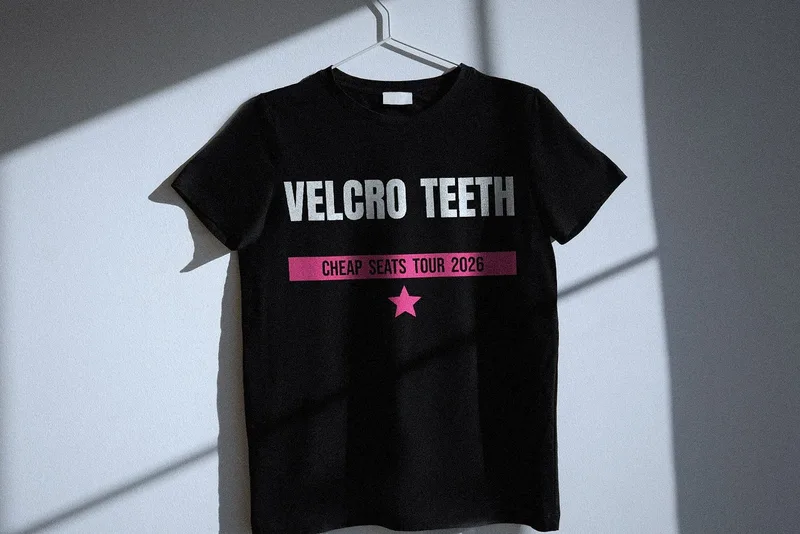 Cheap Seats tour tee 2026 by Velcro Teeth