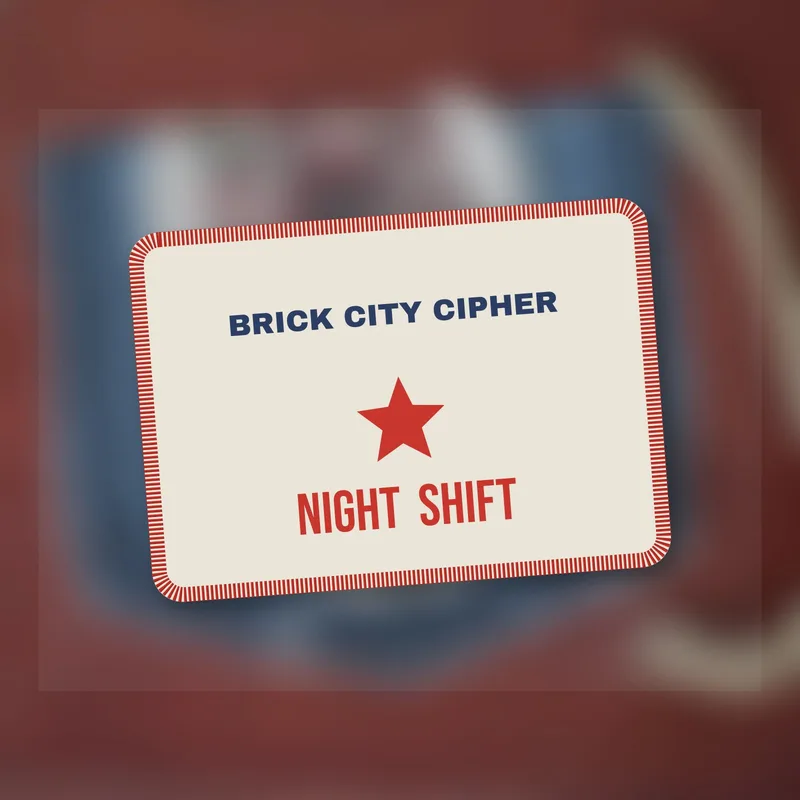 Night Shift patch by Brick City Cipher