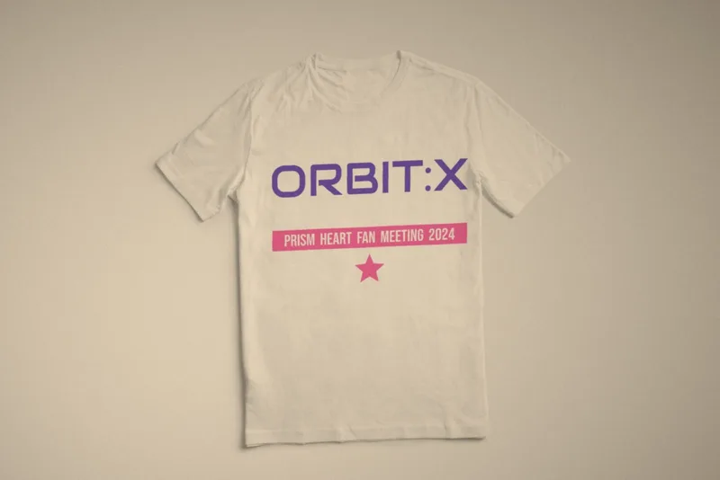 Prism Heart fan meeting tee by Orbit:x