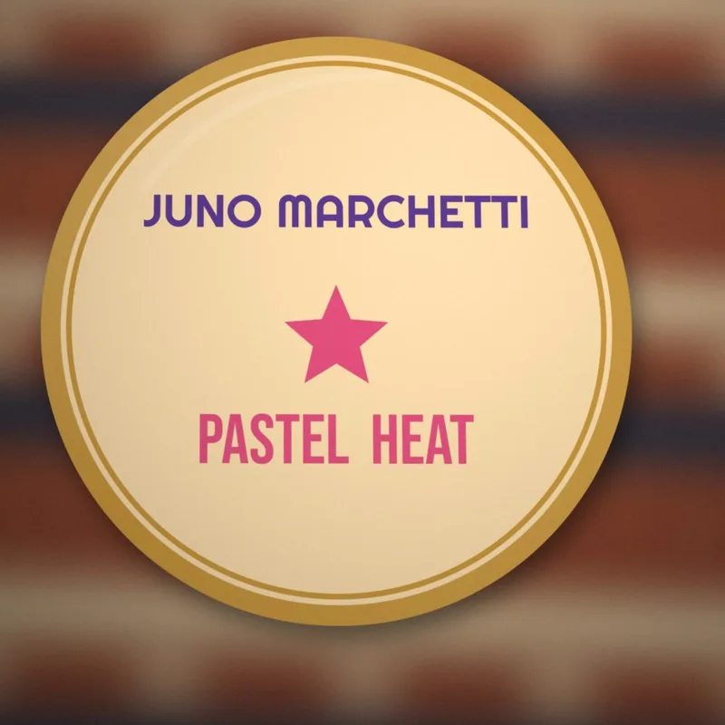 Pastel Heat enamel pin by Juno Marchetti