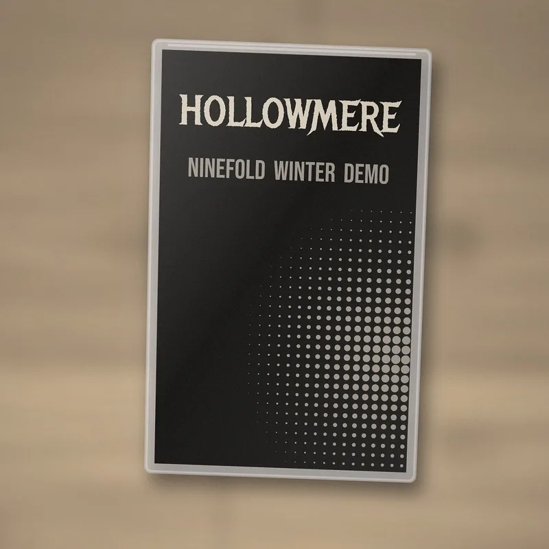 Ninefold Winter demo cassette by Hollowmere