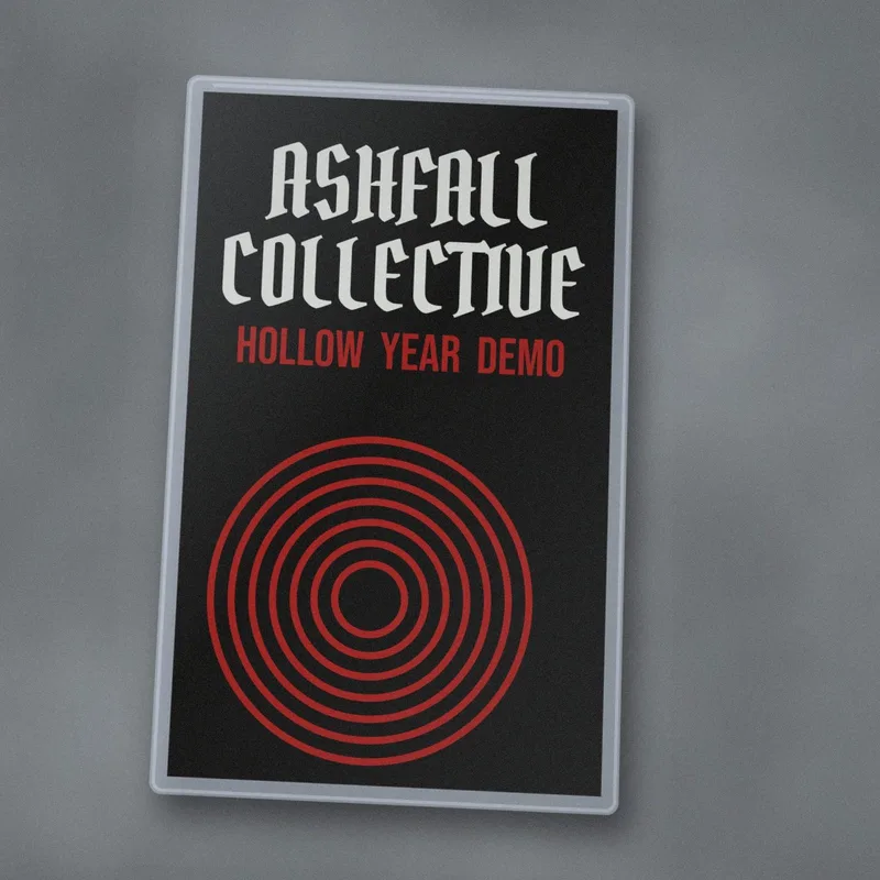 Hollow Year demo cassette by Ashfall Collective