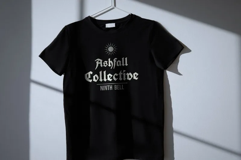 Ninth Bell tee by Ashfall Collective