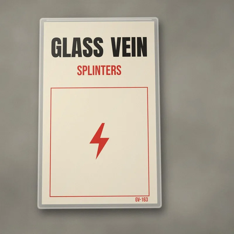 Glass Vein, Splinters EP cassette, 2016 by Glass Vein