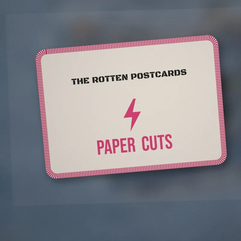 Paper Cuts patch by The Rotten Postcards