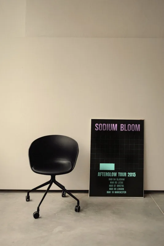 Sodium Bloom, Afterglow tour poster, 2015 by Sodium Bloom