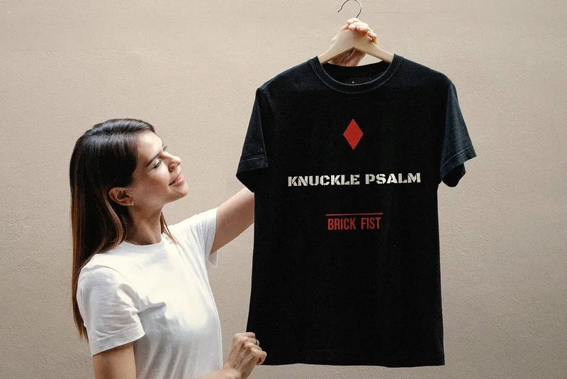 Brick Fist tee by Knuckle Psalm
