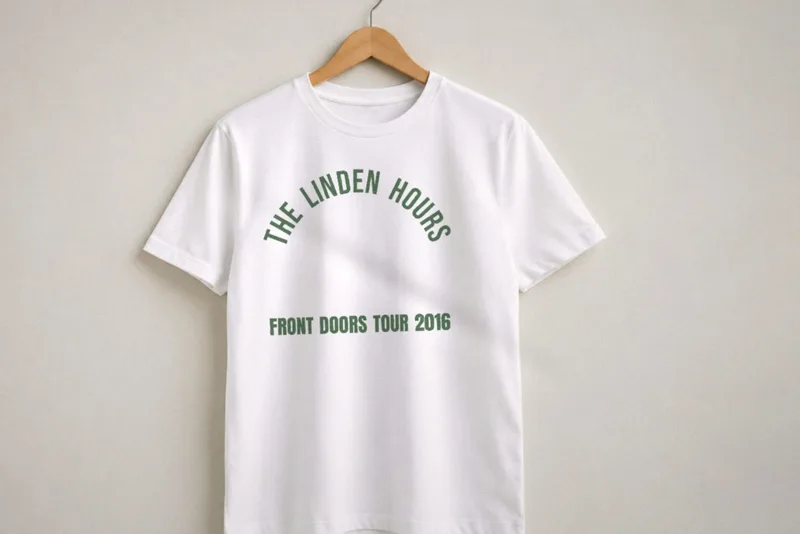 The Linden Hours, Front Doors tour tee, 2016 by The Linden Hours