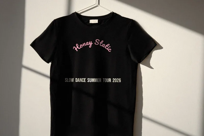 Slow Dance Summer tour tee 2026 by Honey Static
