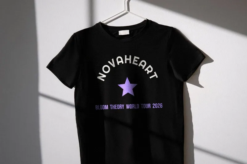 Bloom Theory world tour tee 2026 by Novaheart
