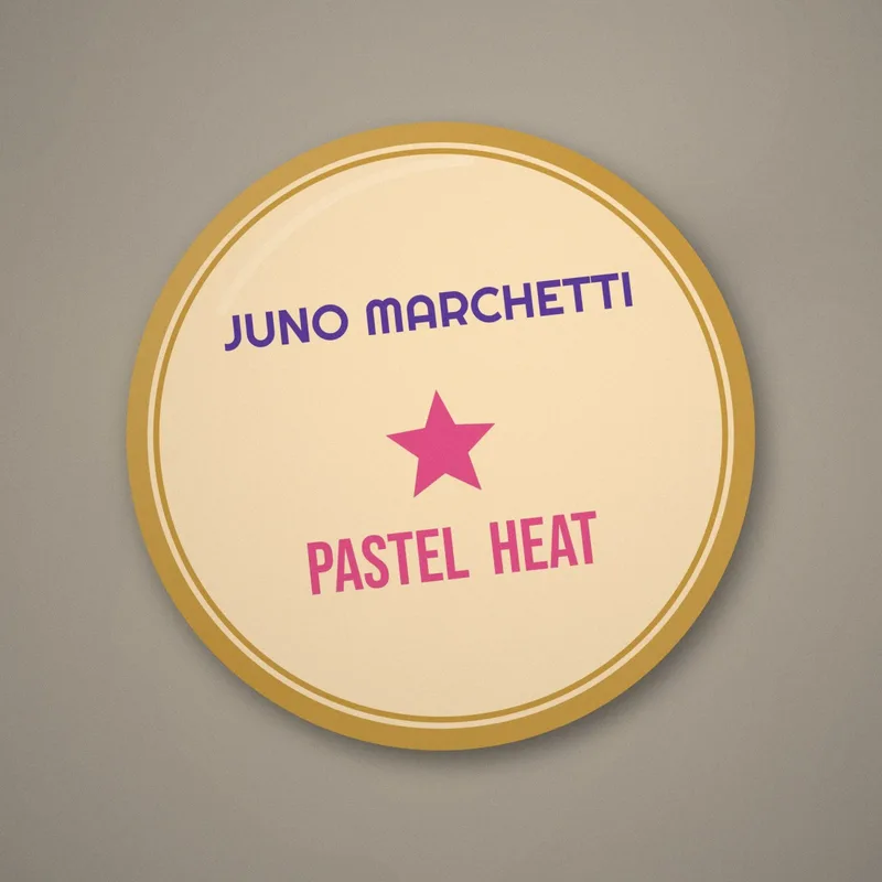 Pastel Heat enamel pin by Juno Marchetti