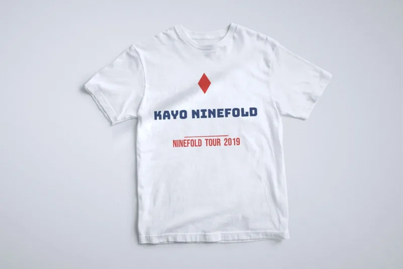 Kayo Ninefold, Ninefold tour tee, 2019 by Kayo Ninefold