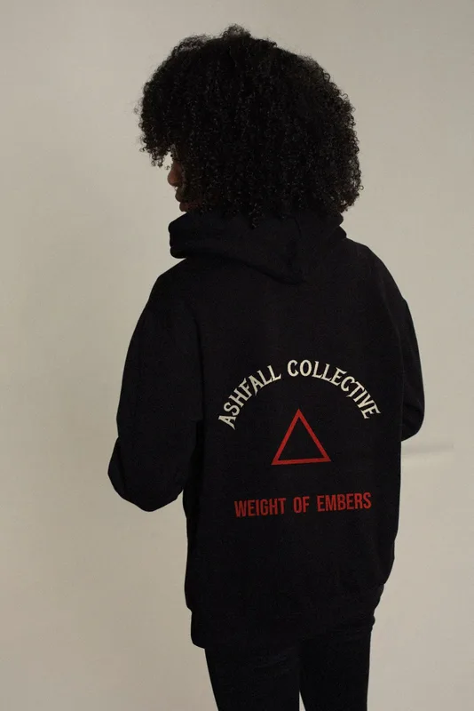 Weight of Embers hoodie by Ashfall Collective