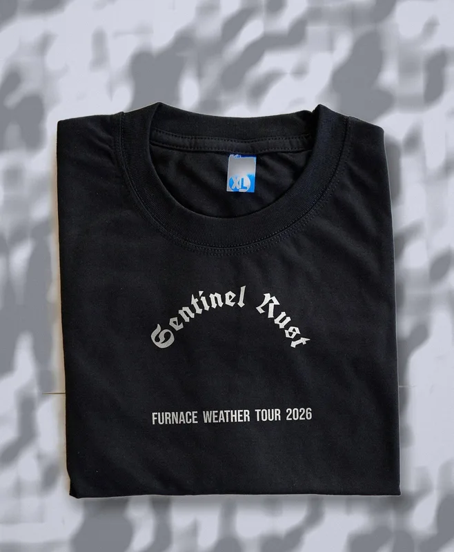 Furnace Weather tour tee 2026 by Sentinel Rust