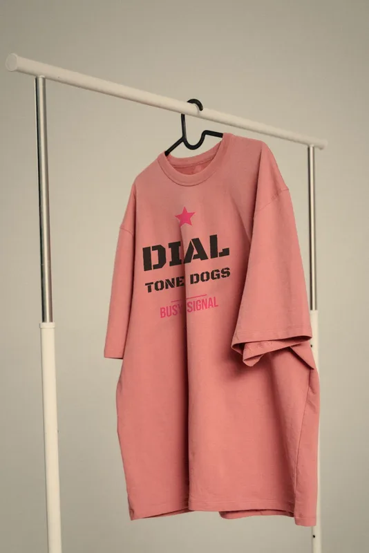 Dial Tone Dogs, Busy Signal tee, 2002 by Dial Tone Dogs