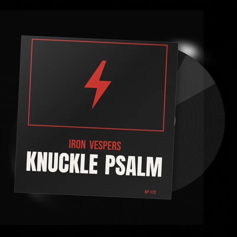 Knuckle Psalm, Iron Vespers LP, 2017 by Knuckle Psalm