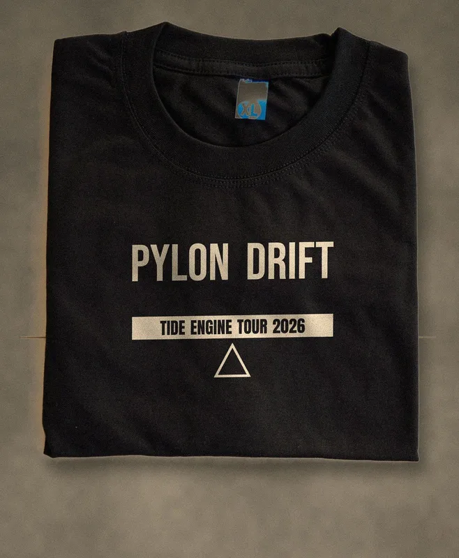 Tide Engine tour tee 2026 by Pylon Drift