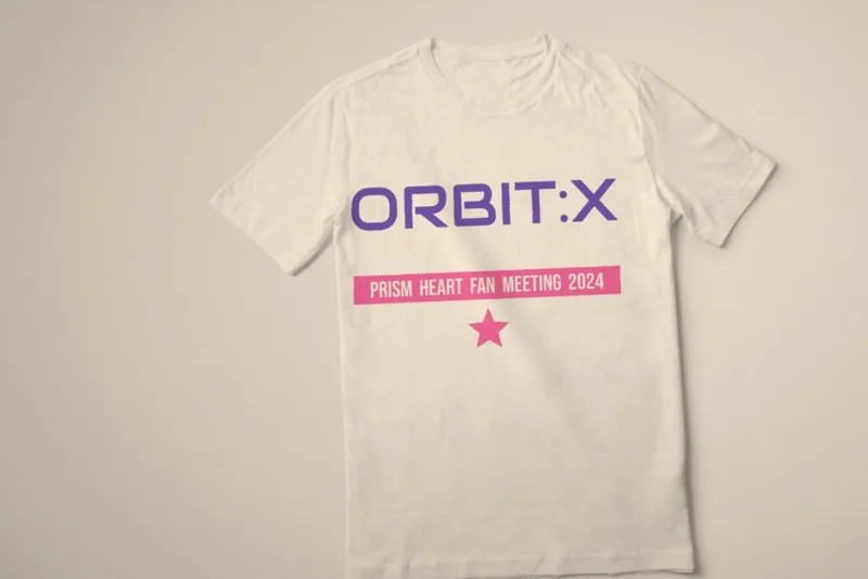 Prism Heart fan meeting tee by Orbit:x