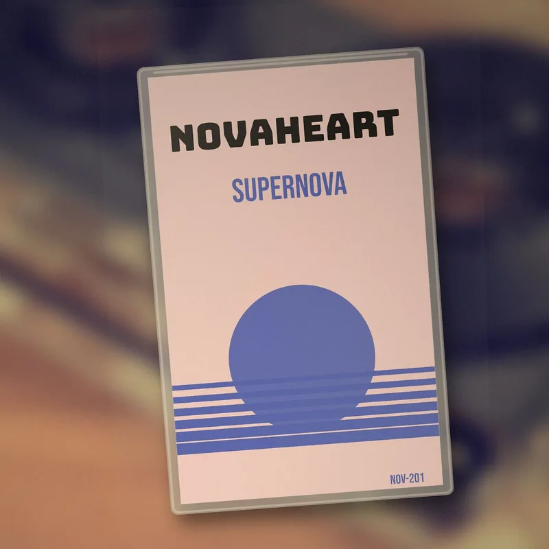 NOVAHEART, Supernova cassette, 2020 by Novaheart