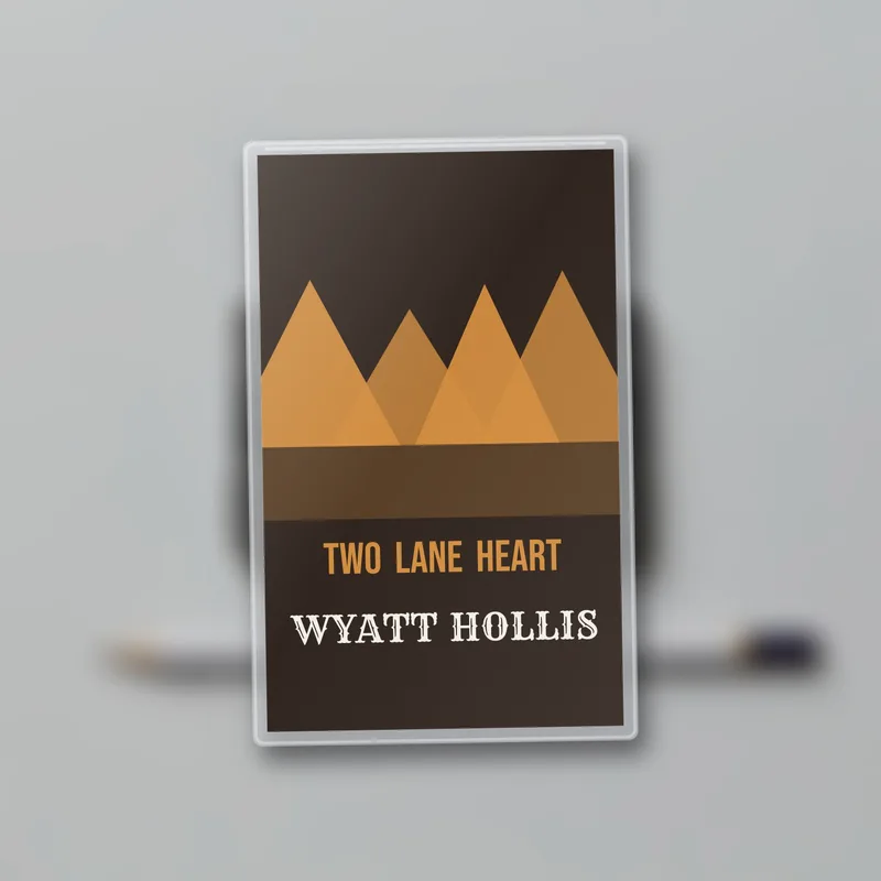 Two Lane Heart cassette by Wyatt Hollis