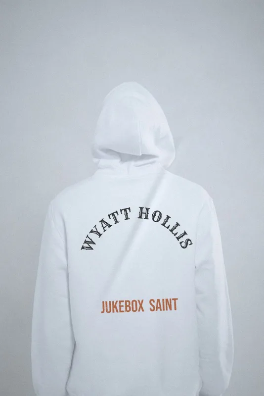Jukebox Saint hoodie by Wyatt Hollis