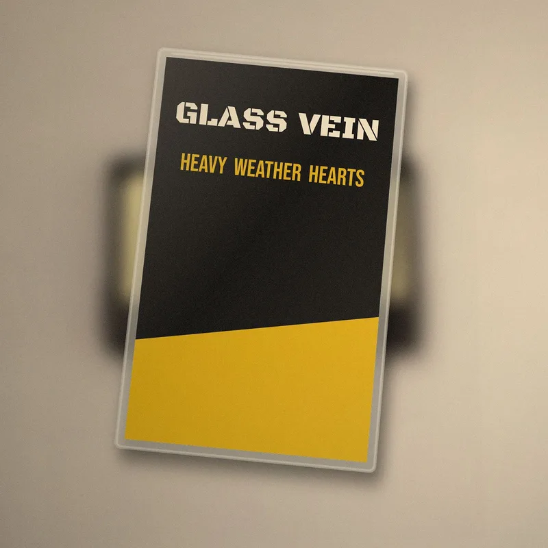 Heavy Weather Hearts cassette by Glass Vein