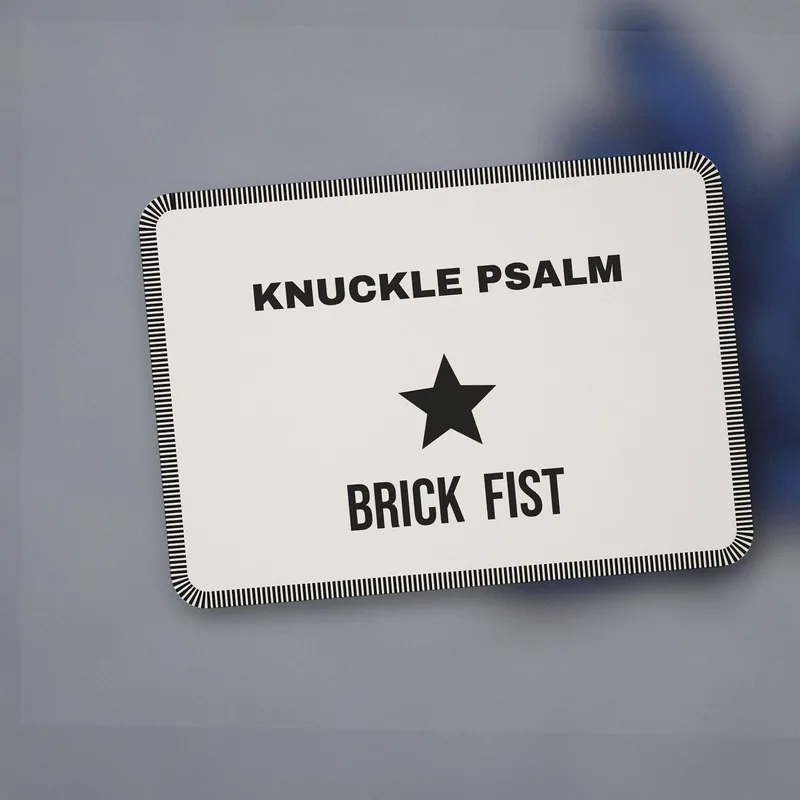Brick Fist patch by Knuckle Psalm