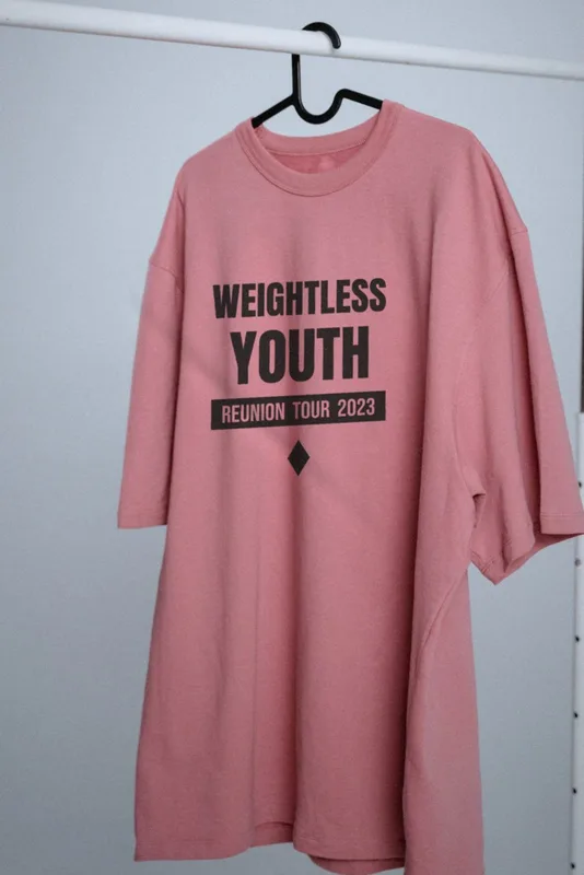 Weightless Youth, reunion tour tee, 2023 by Weightless Youth