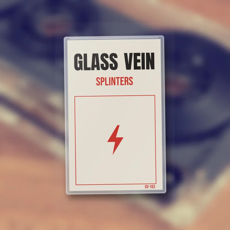 Glass Vein, Splinters EP cassette, 2016 by Glass Vein