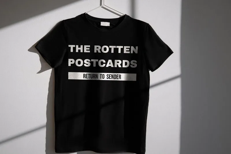Return to Sender tee by The Rotten Postcards