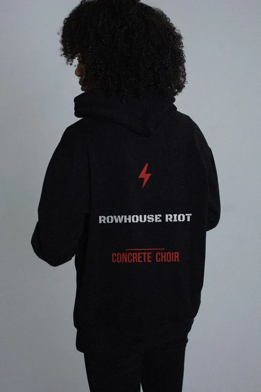 Concrete Choir hoodie by Rowhouse Riot