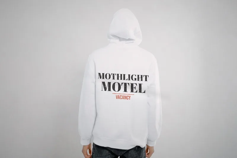 Mothlight Motel, Vacancy hoodie, 2020 by Mothlight Motel