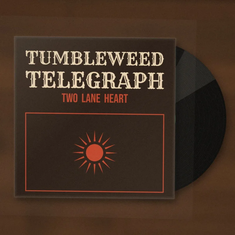 Two Lane Heart LP by Tumbleweed Telegraph
