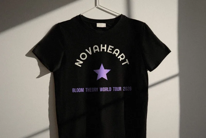 Bloom Theory world tour tee 2026 by Novaheart