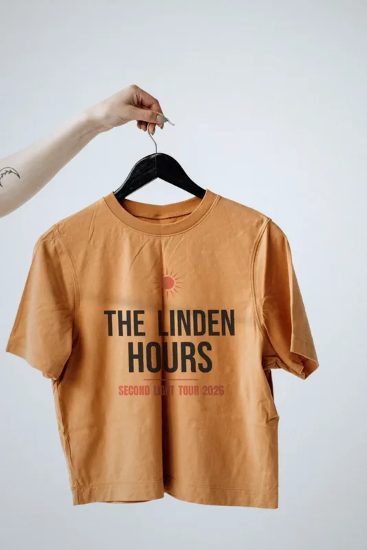 Second Light tour tee 2026 by The Linden Hours