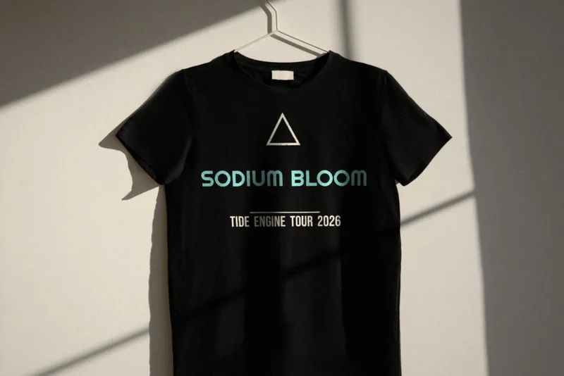 Tide Engine tour tee 2026 by Sodium Bloom