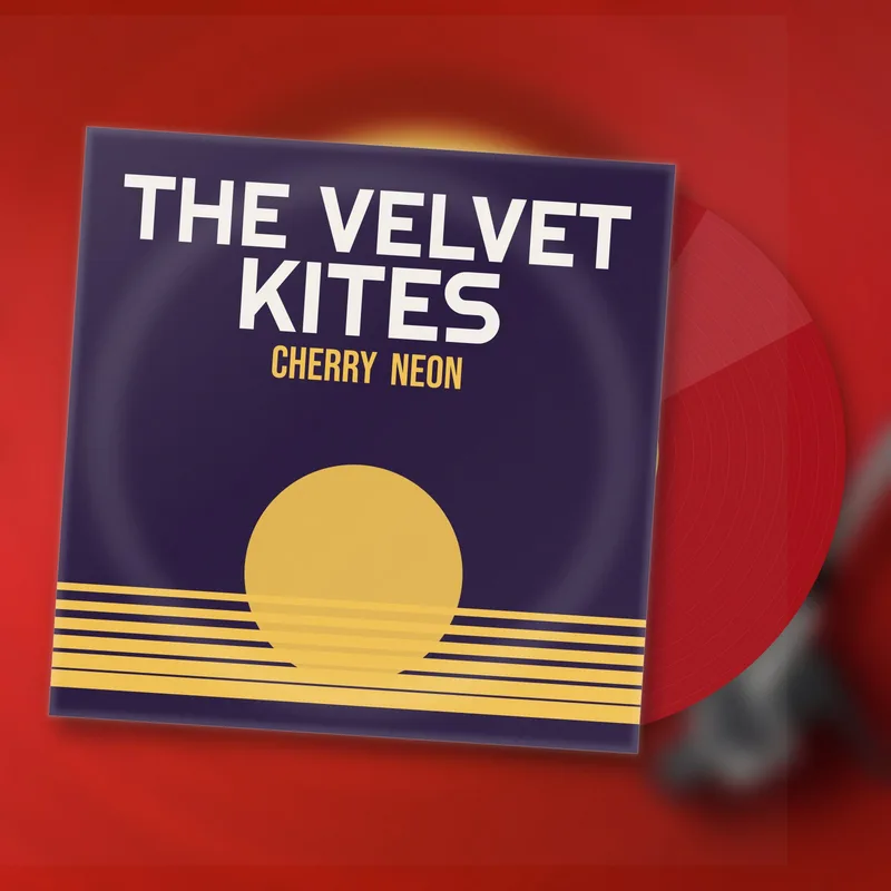 Cherry Neon LP by The Velvet Kites
