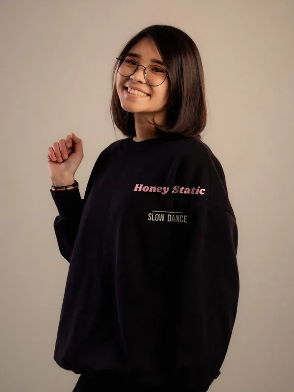 Slow Dance crewneck by Honey Static