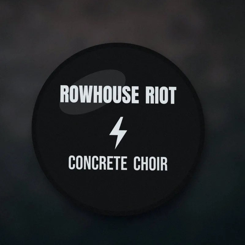 Concrete Choir button by Rowhouse Riot