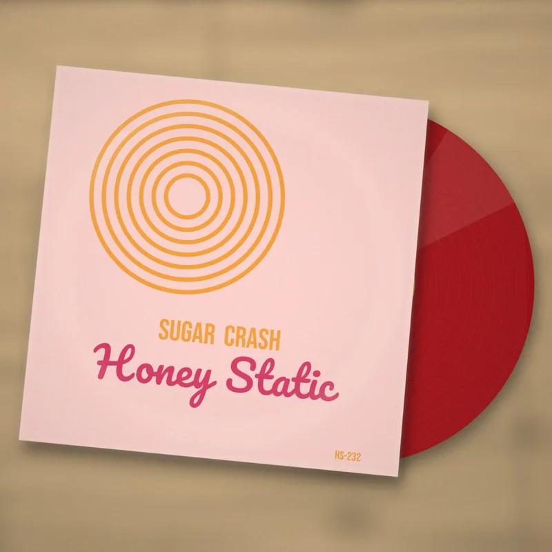 Honey Static, Sugar Crash LP, 2023 by Honey Static