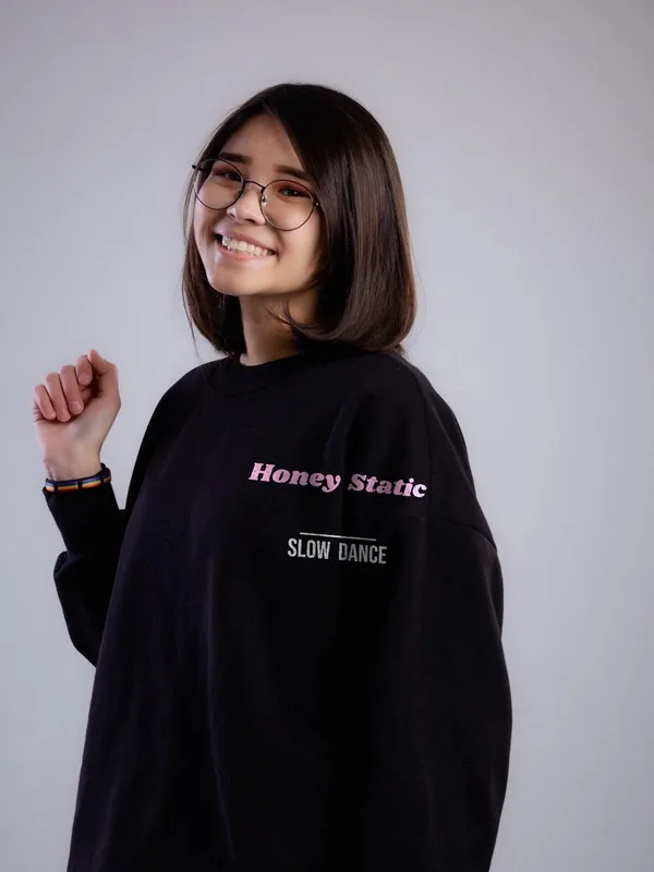 Slow Dance crewneck by Honey Static