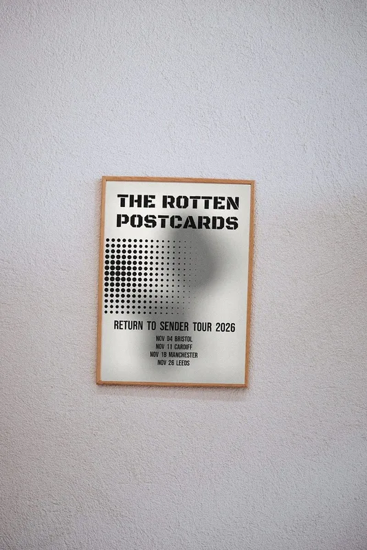 Cheap Seats tour poster 2026 by The Rotten Postcards