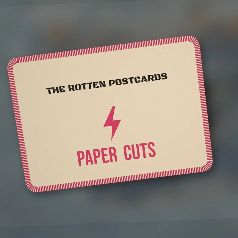 Paper Cuts patch by The Rotten Postcards