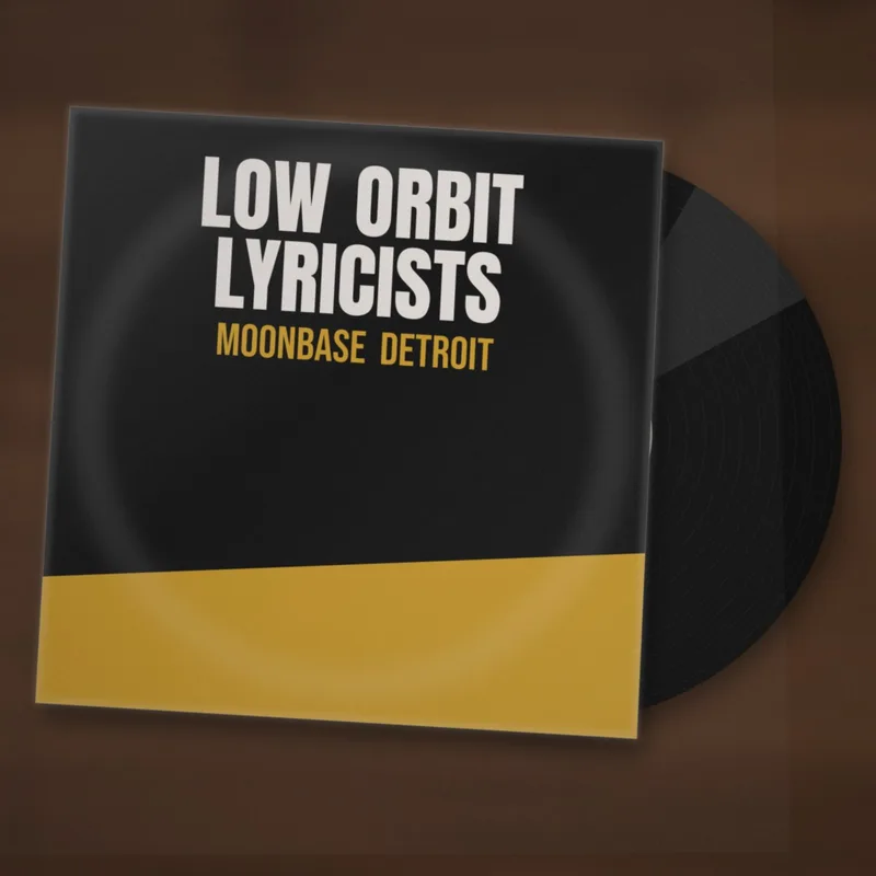 Low Orbit Lyricists, Moonbase Detroit LP, 2012 by Low Orbit Lyricists