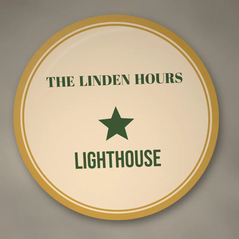 Lighthouse enamel pin by The Linden Hours