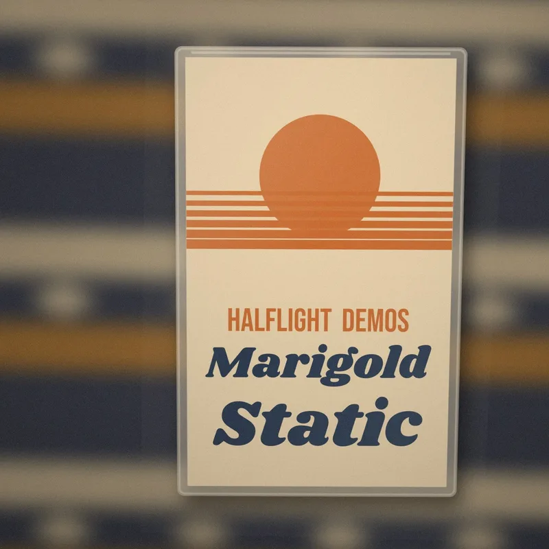 Halflight demos cassette by Marigold Static