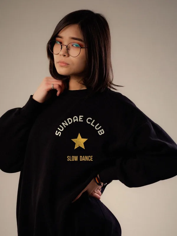 Slow Dance crewneck by Sundae Club