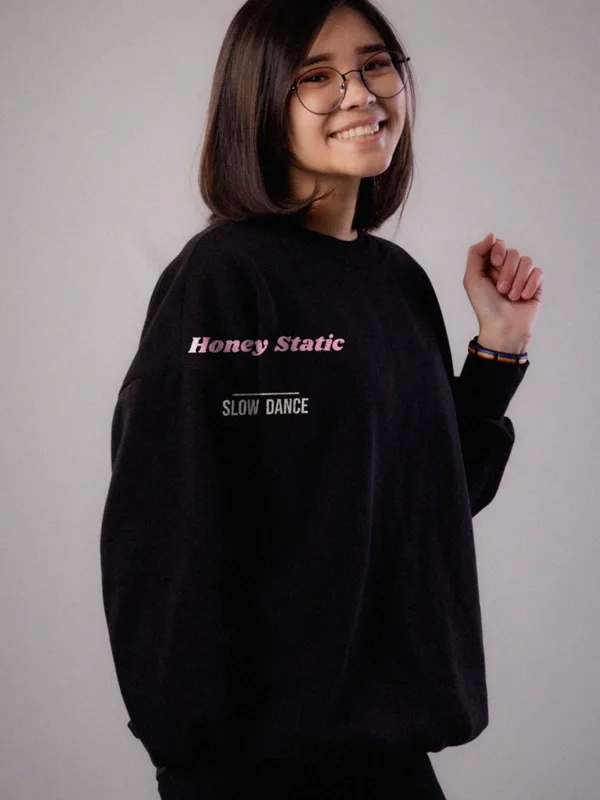 Slow Dance crewneck by Honey Static